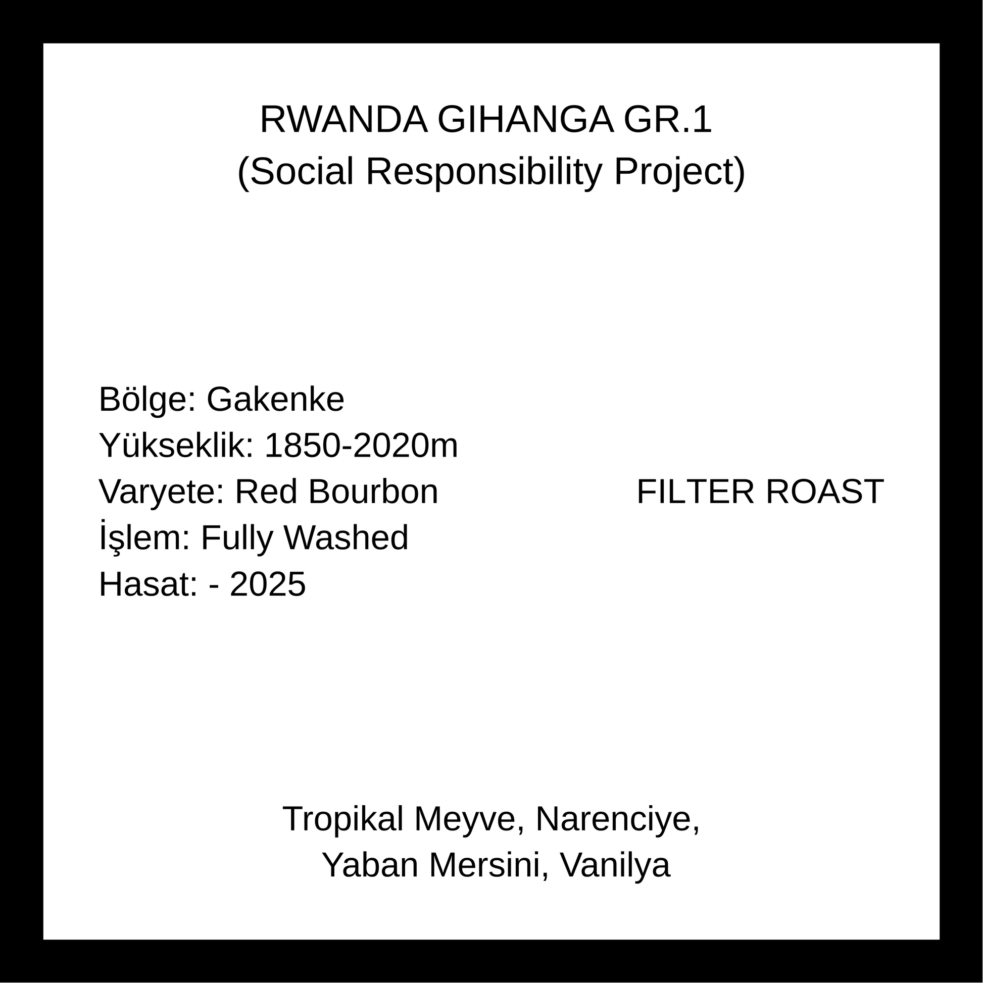 RWANDA GIHANGA GR1 (Social Responsibility Project)