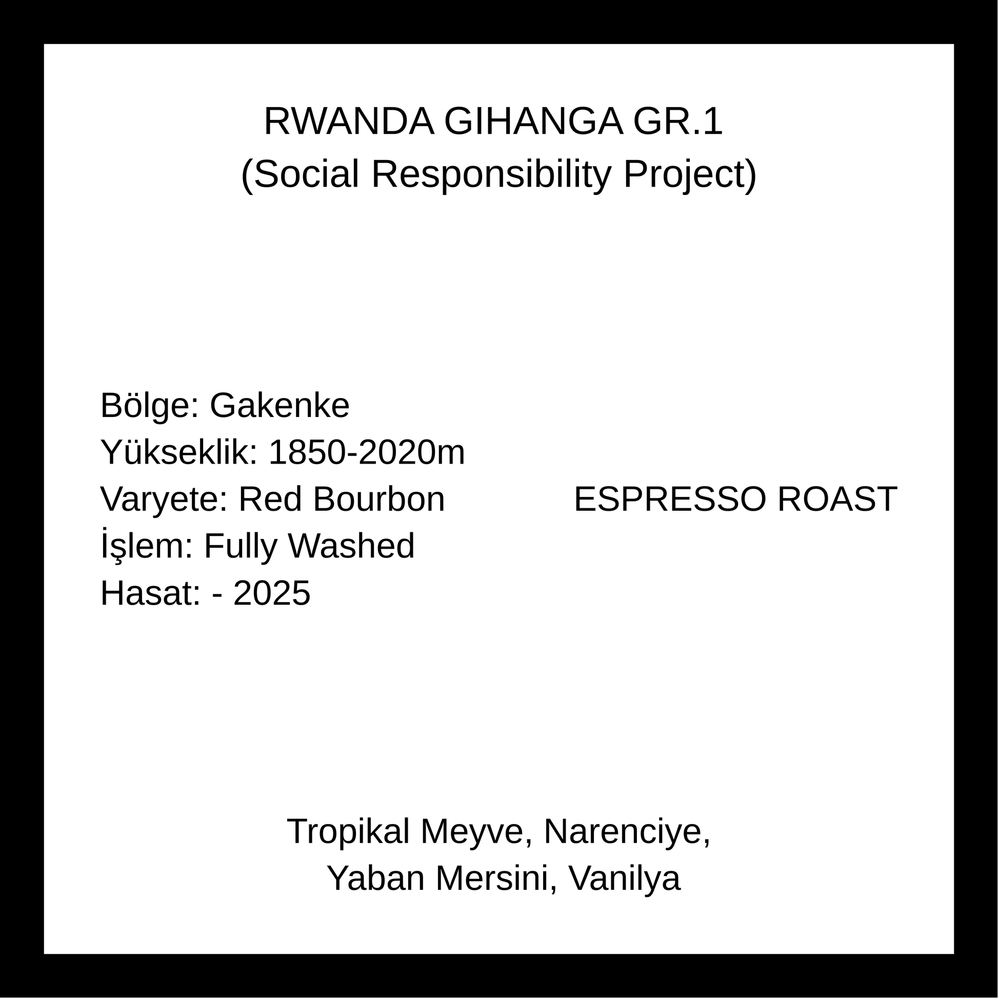 RWANDA GIHANGA GR1 (Social Responsibility Project)