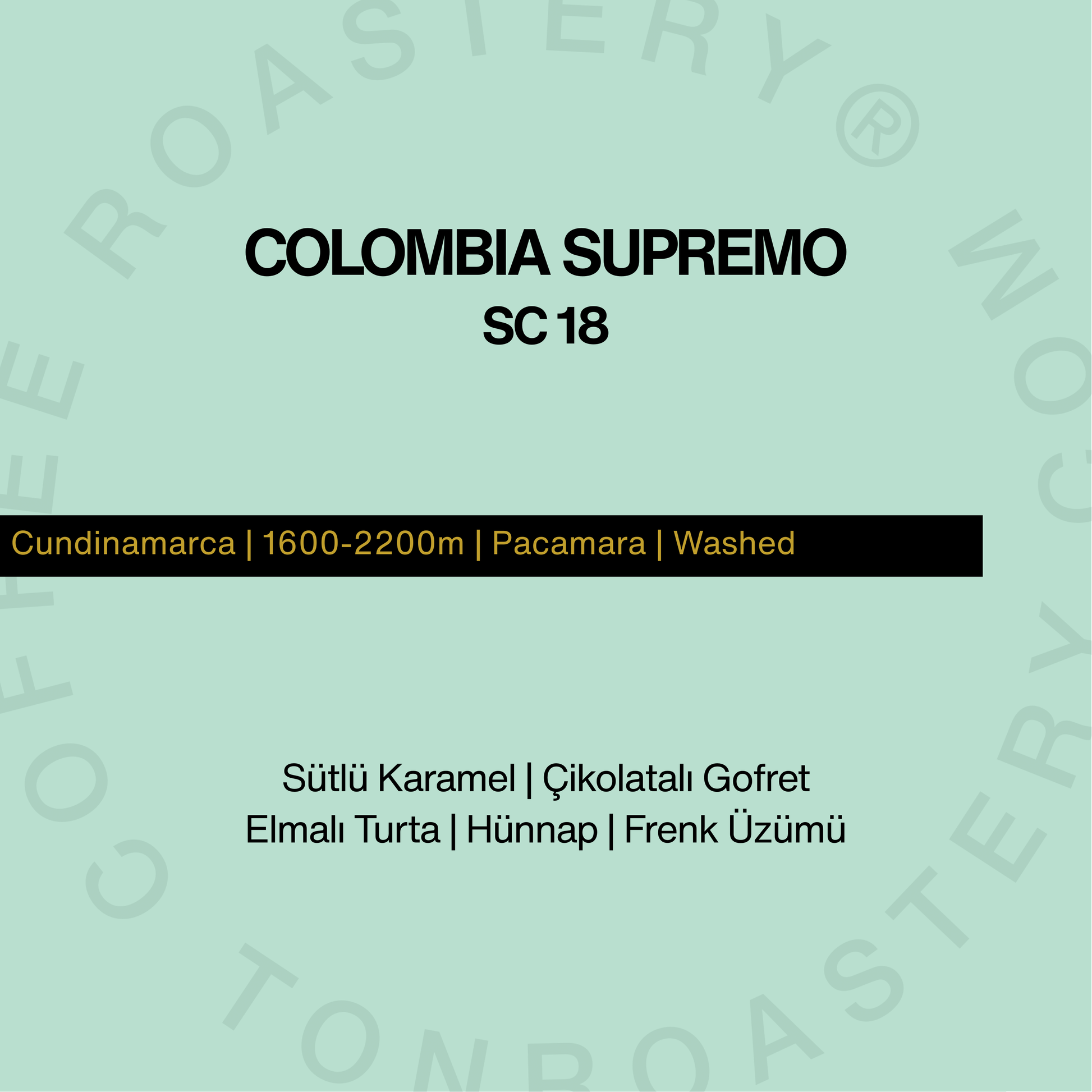 COLOMBIA SUPREMO SC18