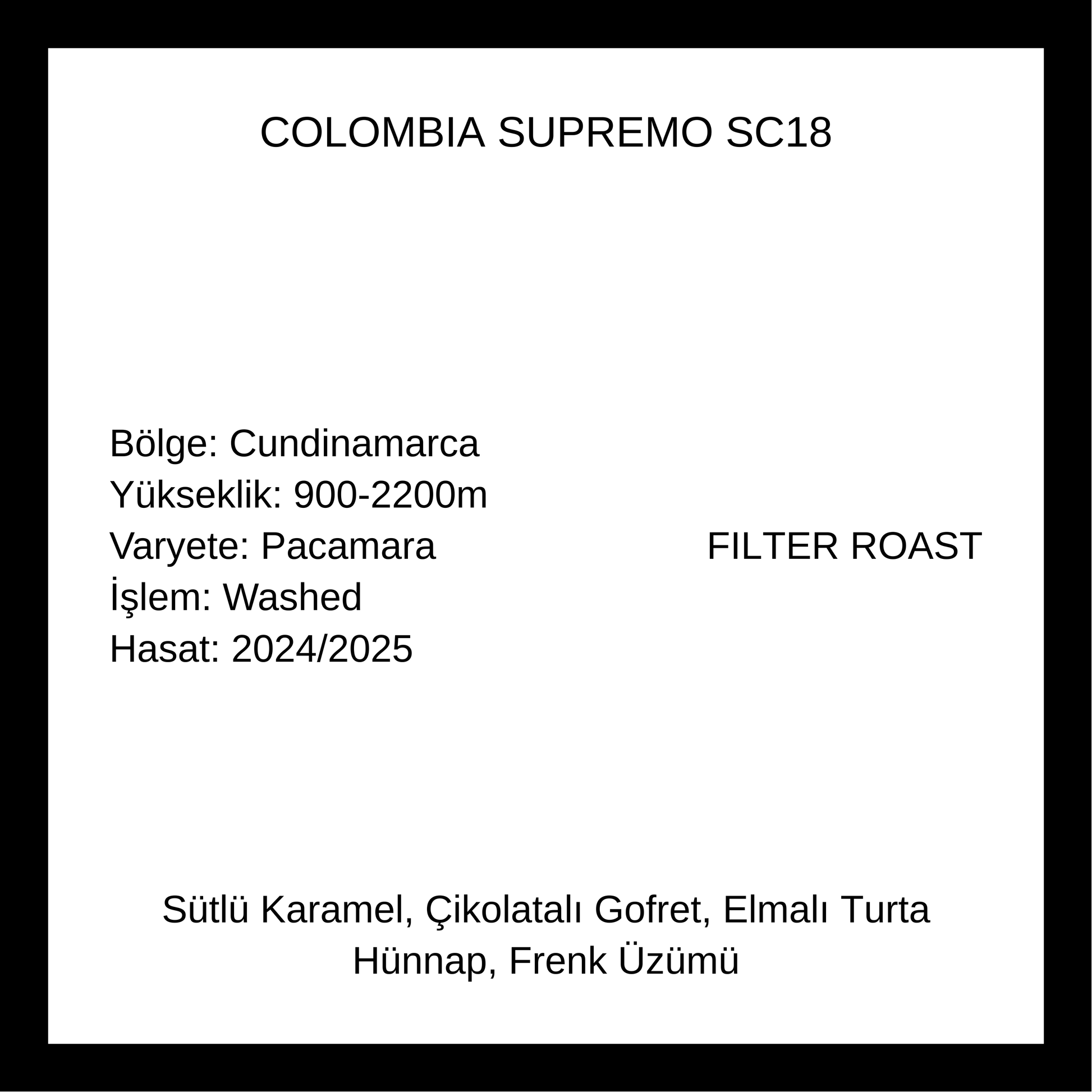 COLOMBIA SUPREMO SC18